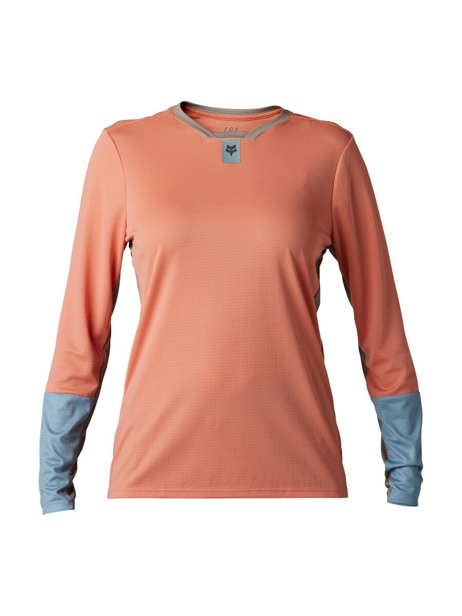 Fox Womens Defend LS Jersey, salomon - Bild 1