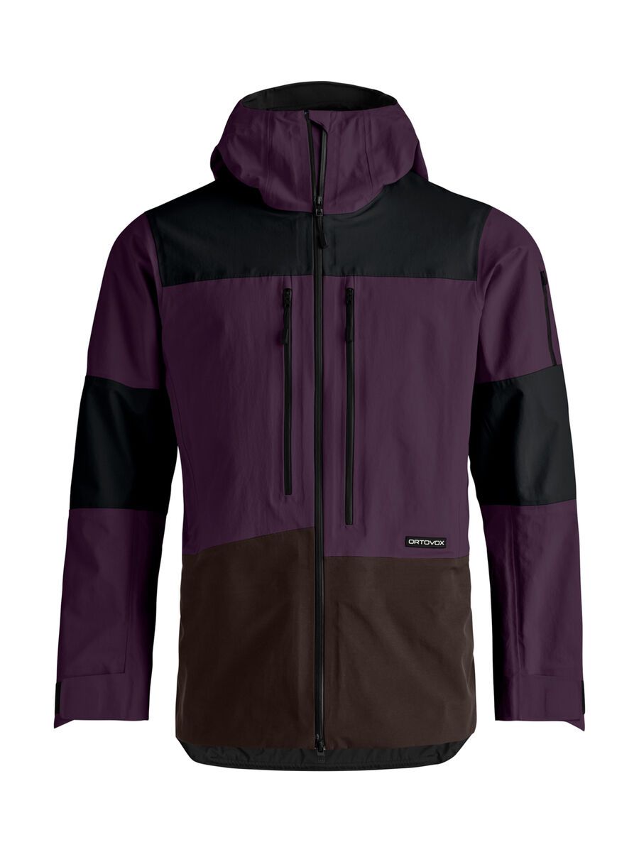 Ortovox Ravine Free 3L Jacket M, dark wild berry - Bild 1