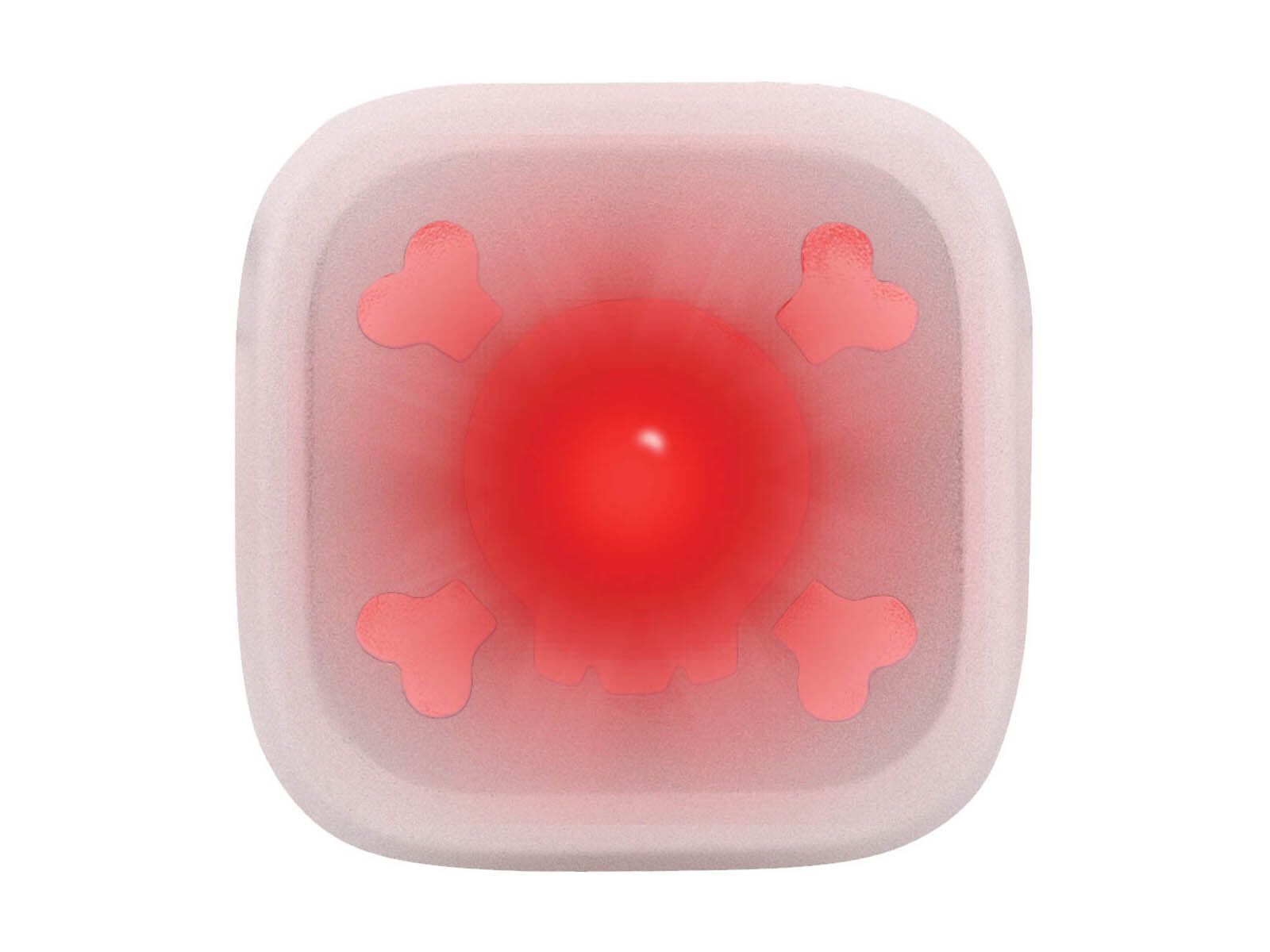 Knog Blinder 1 Skull, chrom - Bild 1