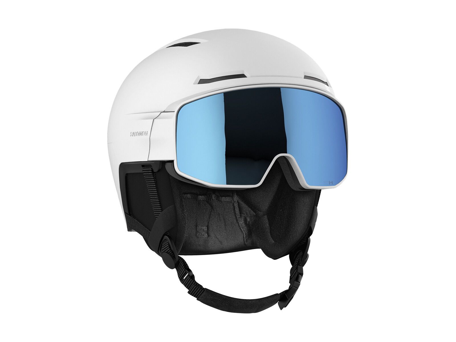 Salomon Driver Pro MIPS, Sigma Sky Blue / white - Bild 1