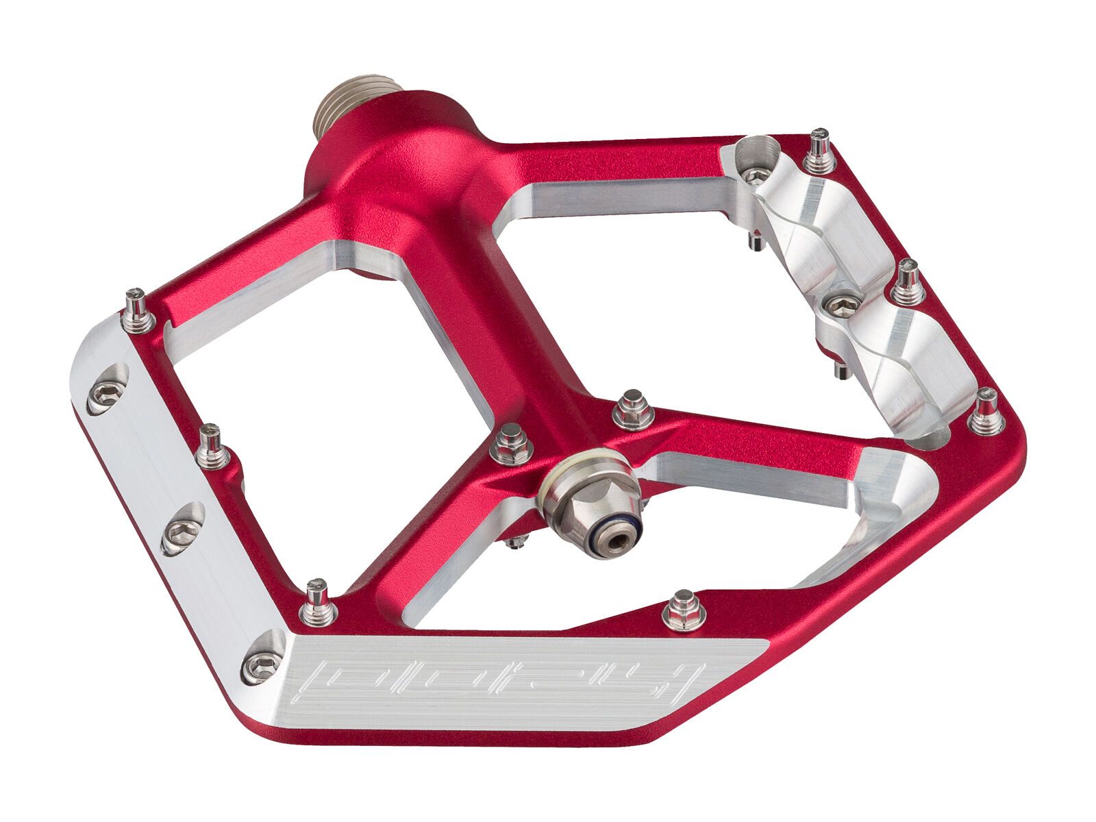 Spank Oozy Trail Pedals, red - Bild 1