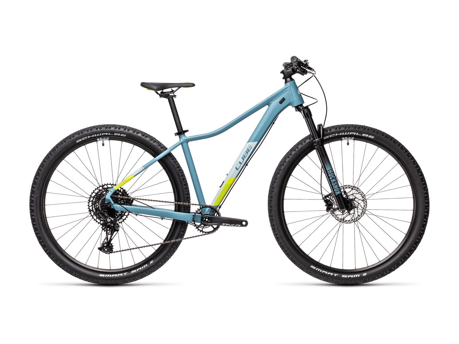 Cube Access WS SL 27.5, greyblue´n´lime - Bild 1