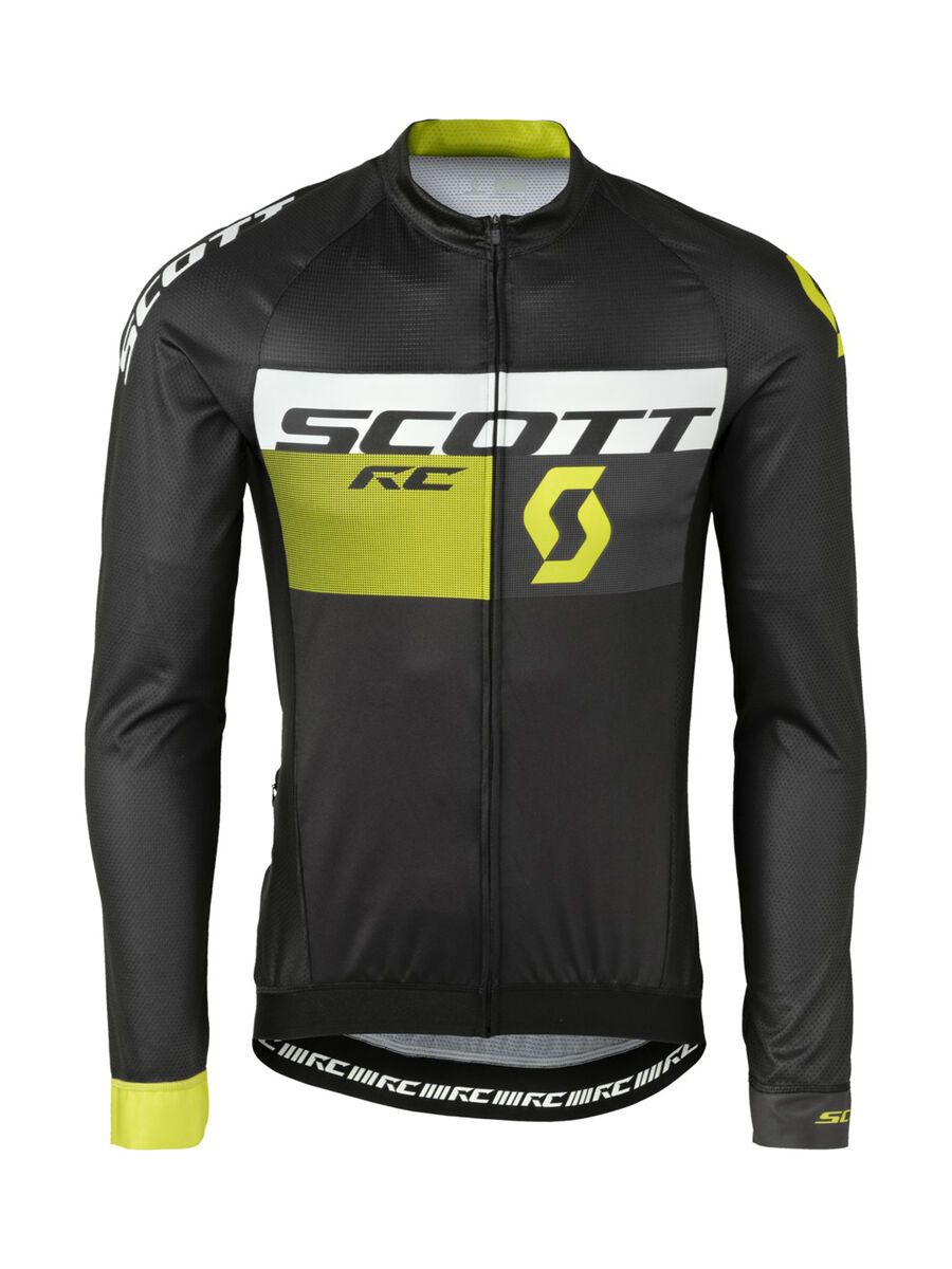 Scott RC Pro l/sl Shirt, black/sulphur yellow - Bild 1