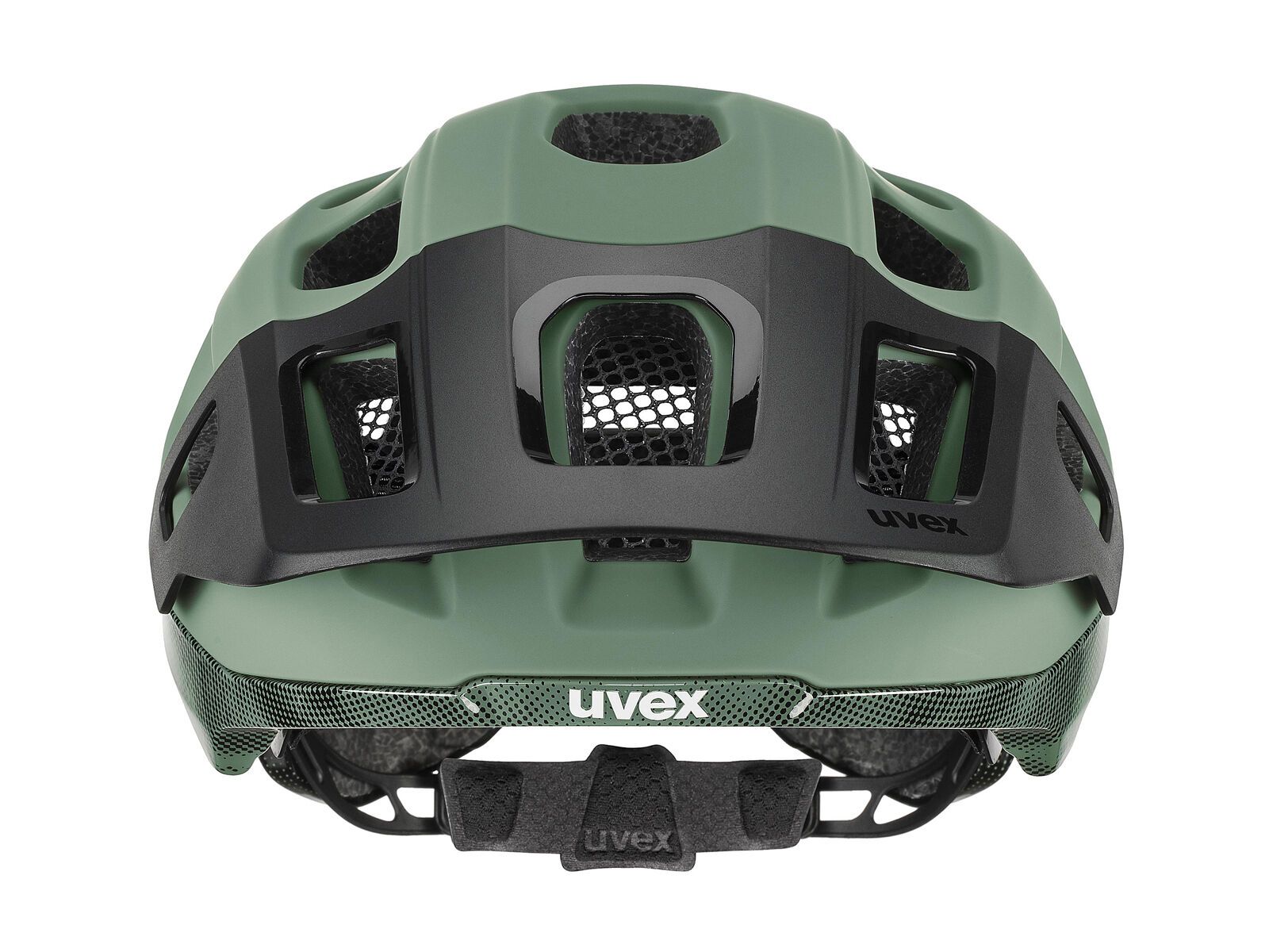 uvex react MIPS, moss green-black matt - Bild 2