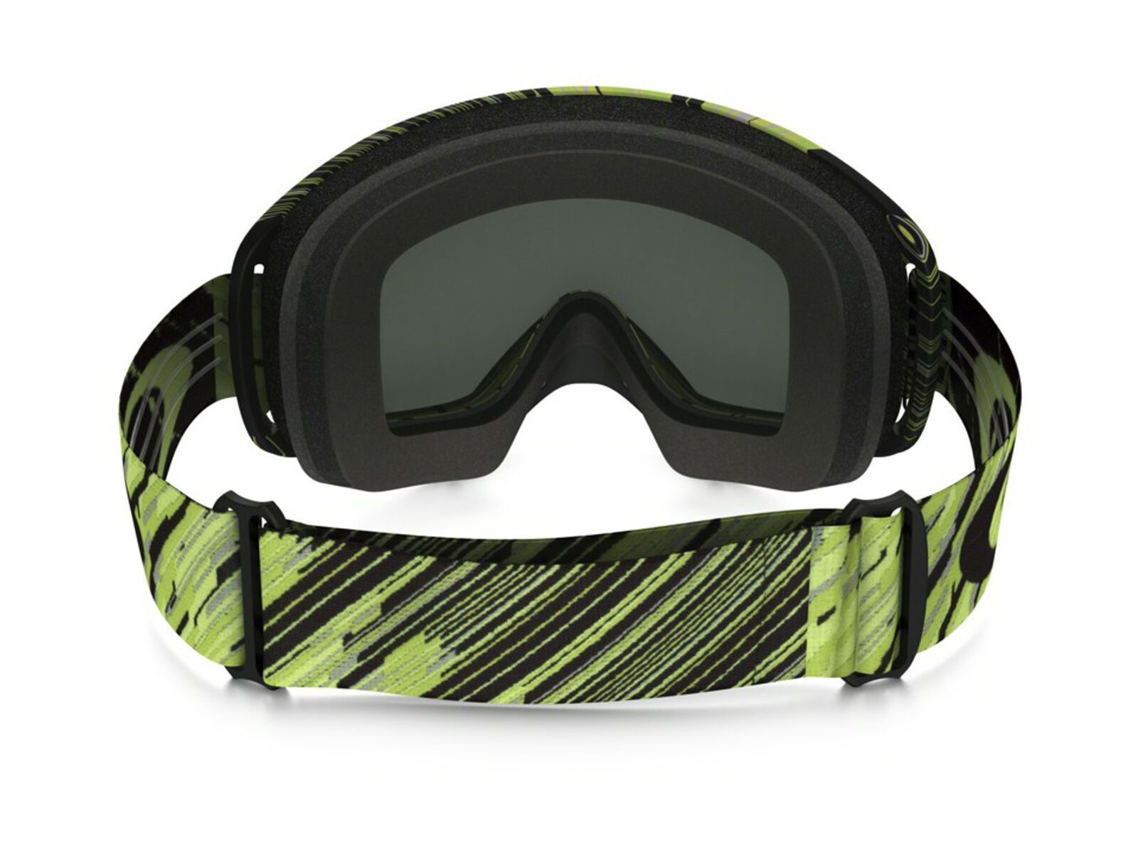 Oakley O2 MX, rain of terror green/yellow/Lens: dark grey - Bild 3