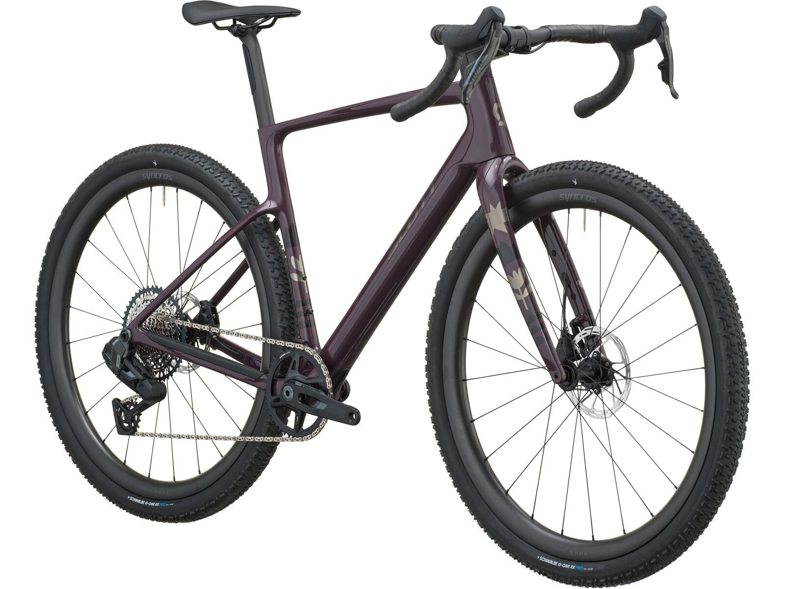 Scott Addict Gravel 30, mulberry purple - Bild 2