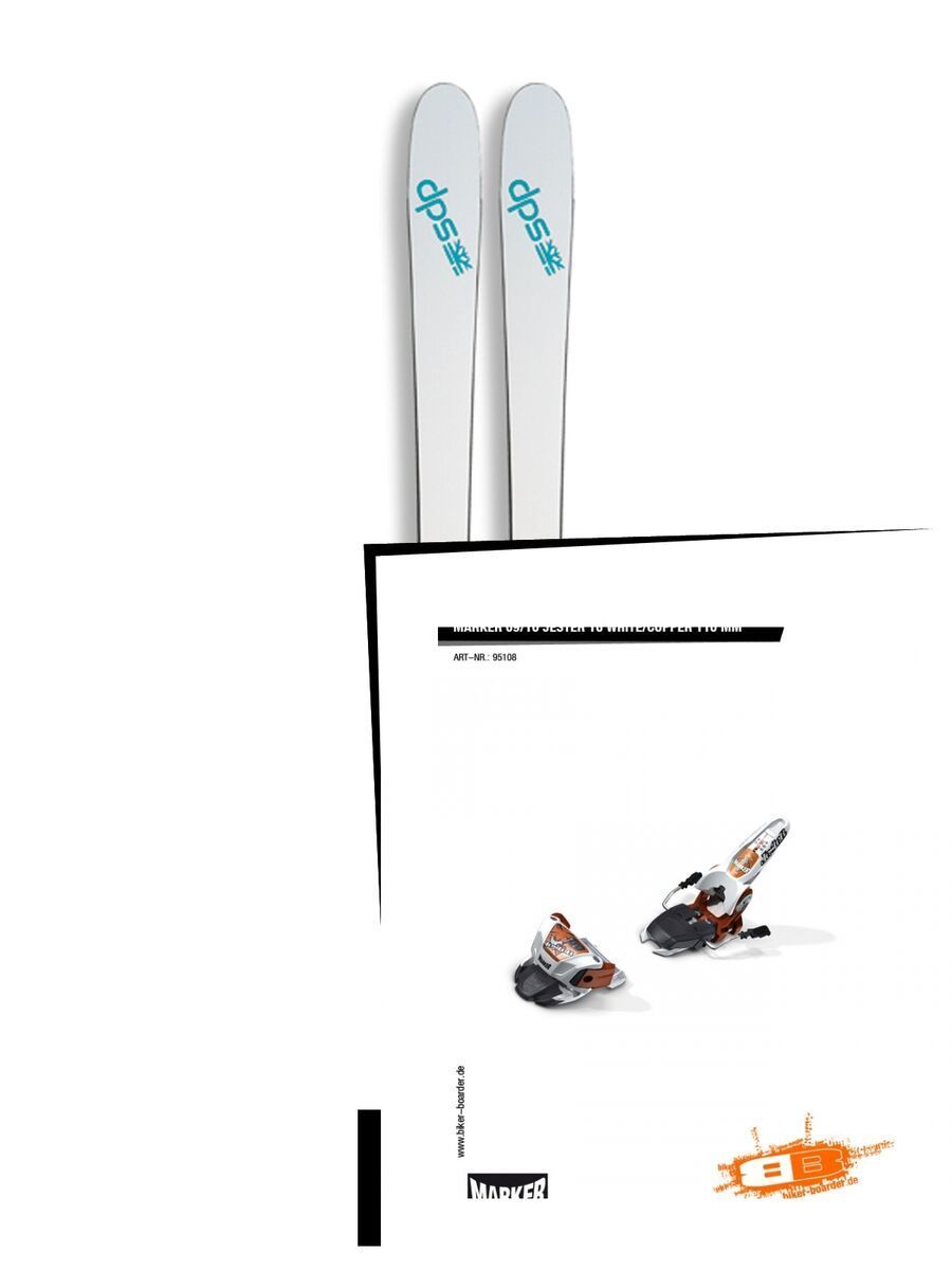 Set: DPS Skis Uschi 85 2017 + Marker Jester 16 (95108S) - Bild 1