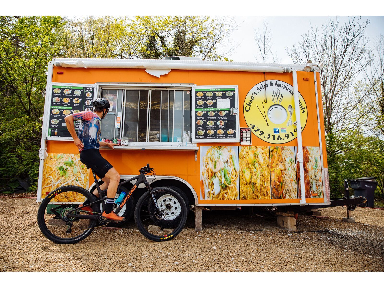 Santa Cruz Blur C / XT / RSV / 29, dark matter/salmon - Bild 6