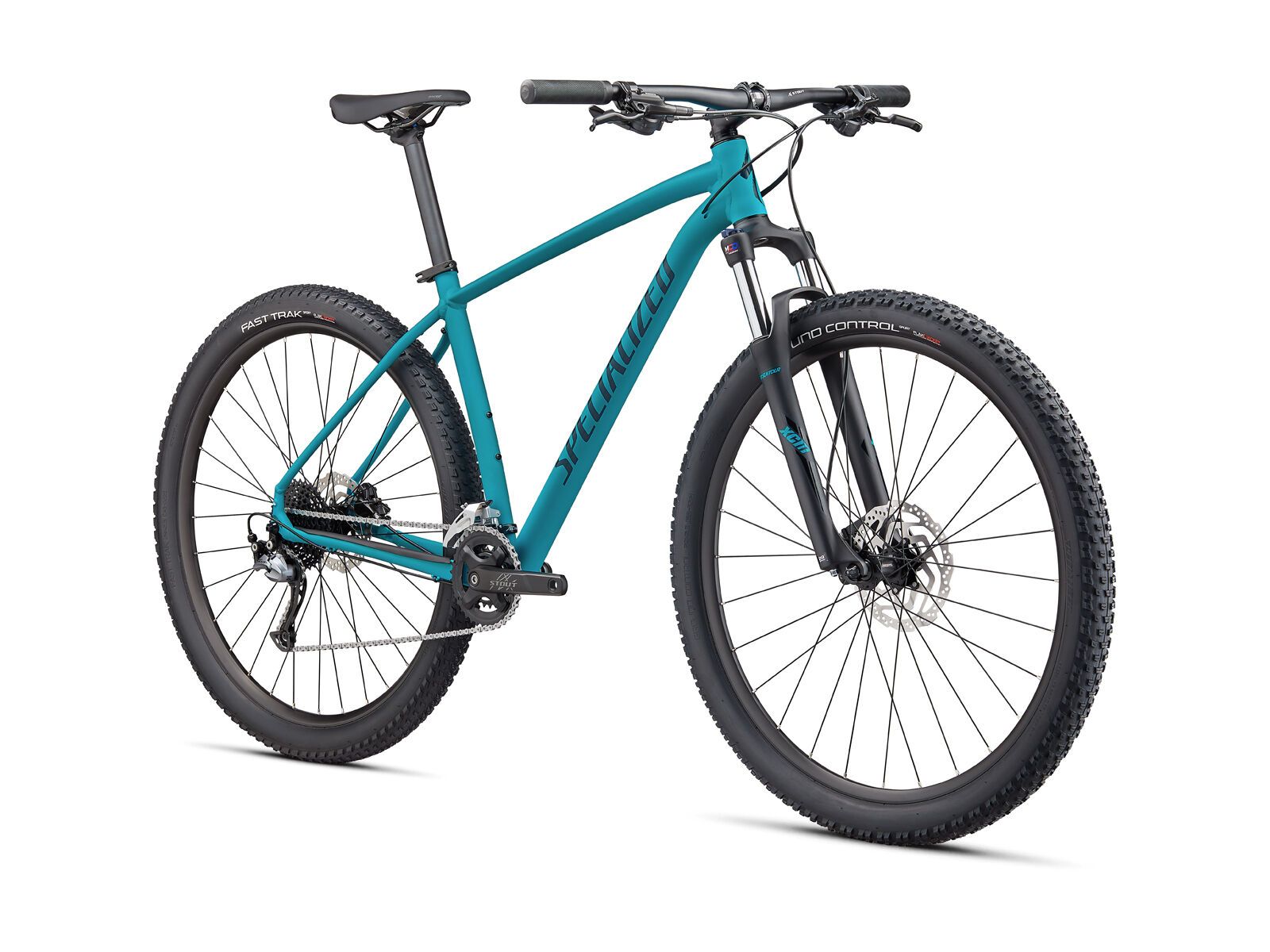 Specialized Rockhopper Comp 2x, satin aqua/gloss cast blue - Bild 2