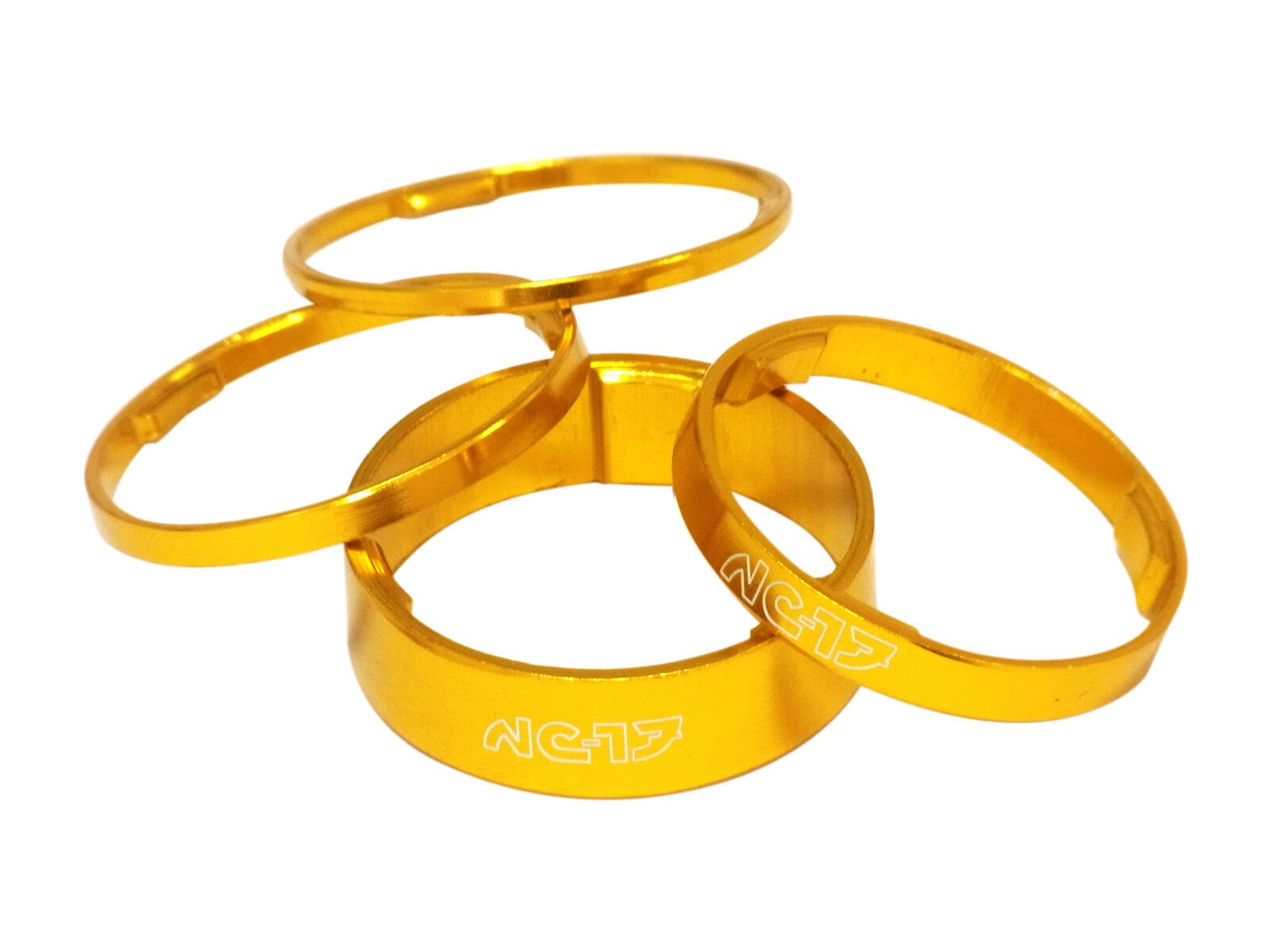 NC-17 1 1/8 Zoll Headset Spacer, gold - Bild 1