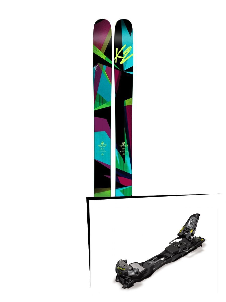 K2 SKI Set: Remedy 112 2016 + Marker F12 Tour EPF - Bild 1
