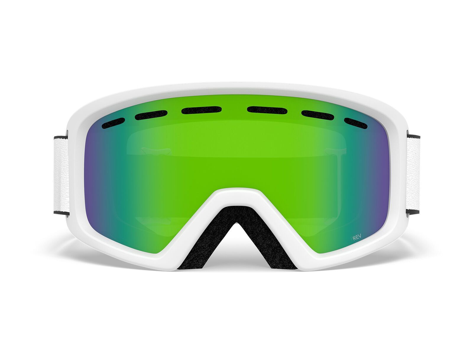 Giro Rev, white zoom/Lens: loden green - Bild 2