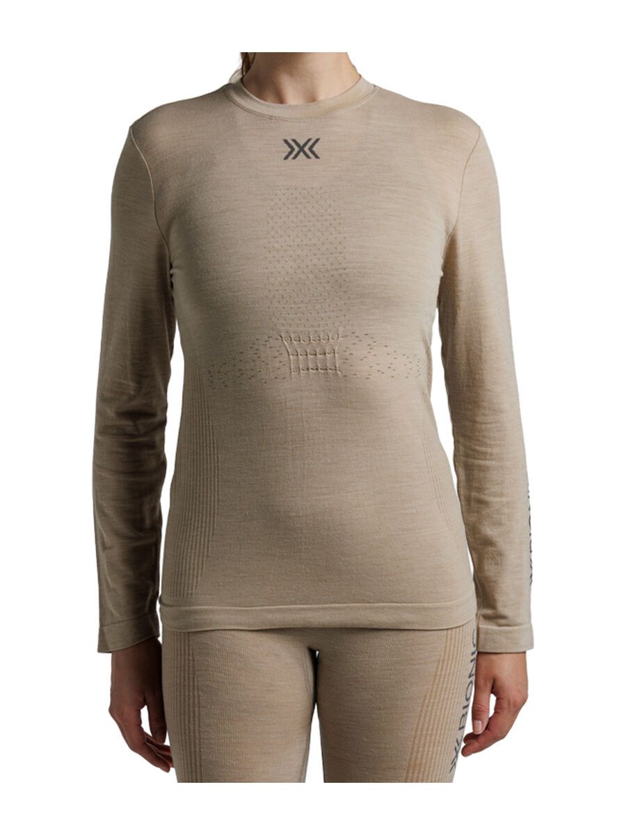 X-Bionic Mightywool Shirt LS Wmn, sand - Bild 3