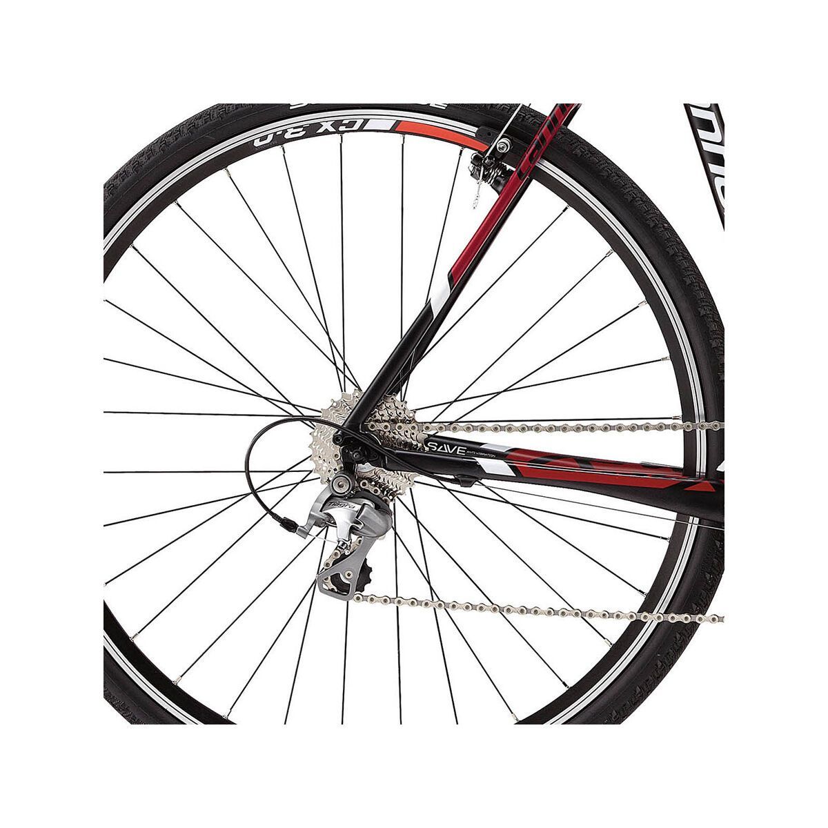 Cannondale CAADX Tiagra, jet black matte - Bild 4