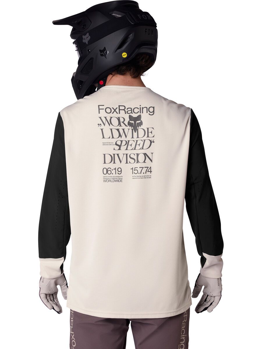 Fox Defend Long Sleeve Jersey Park SE, chalk - Bild 4
