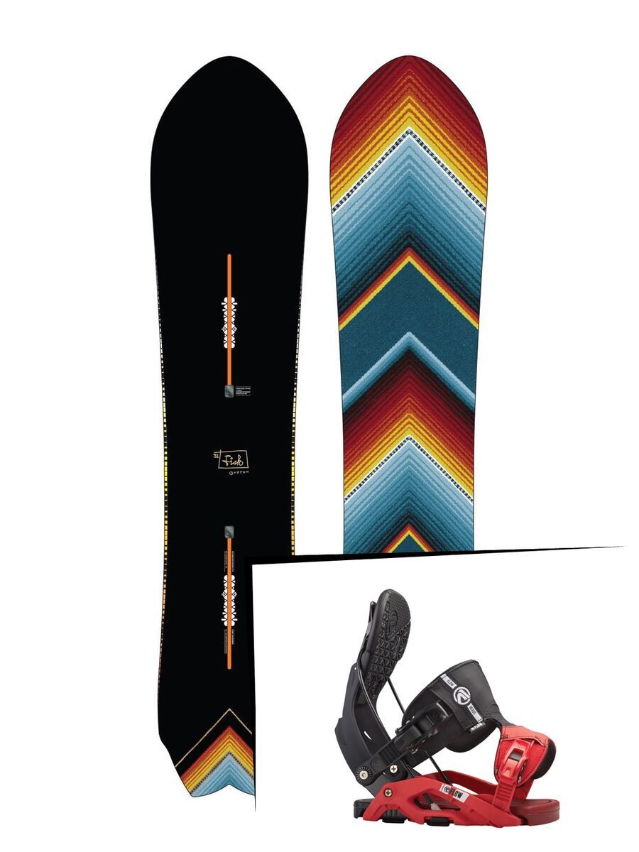 Set: Burton Fish Medium 2015 + Flow Nexus (1513160S) - Bild 1