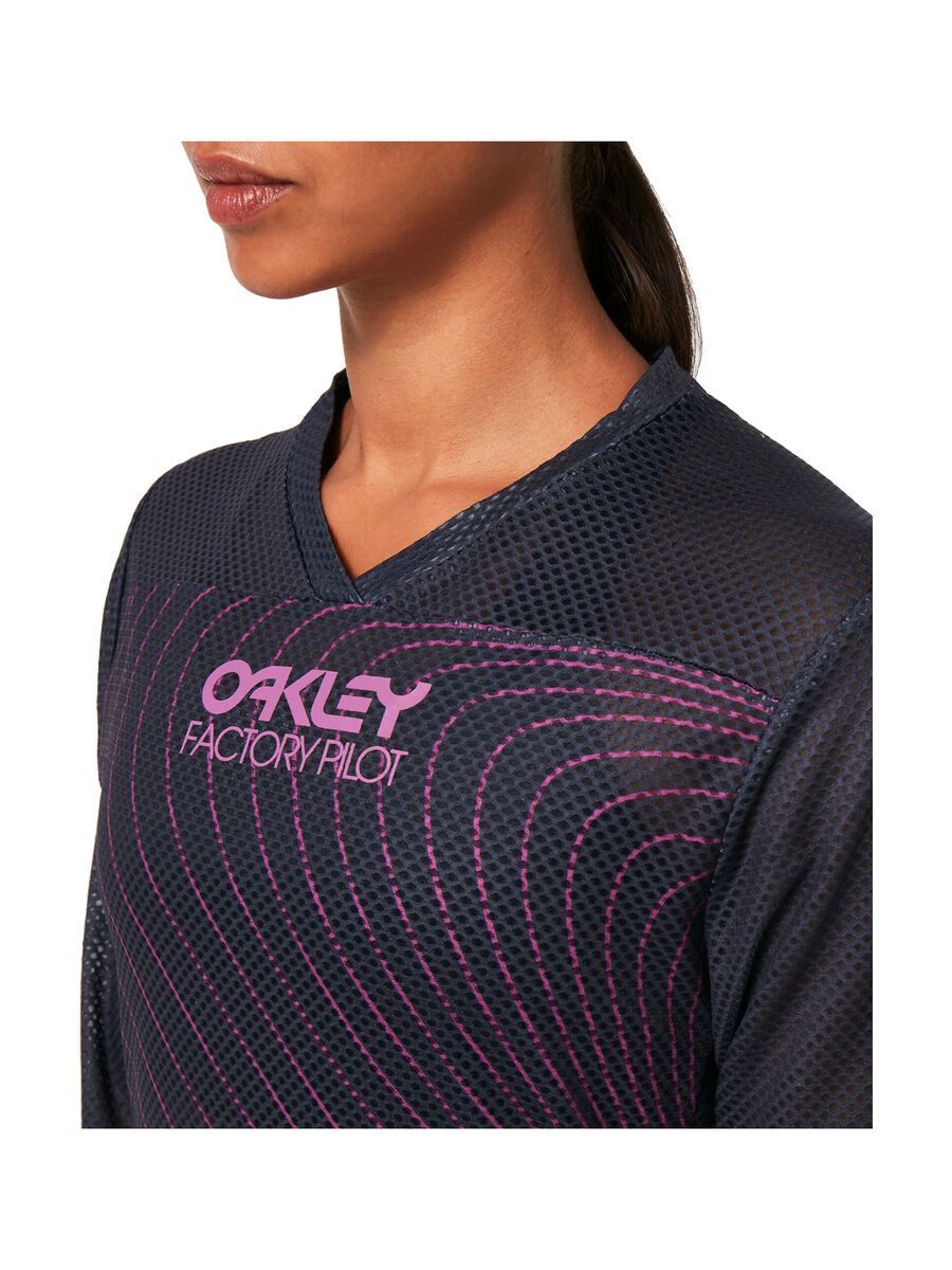 Oakley Wmns Factory Pilot RC LS Jersey, fathom - Bild 8