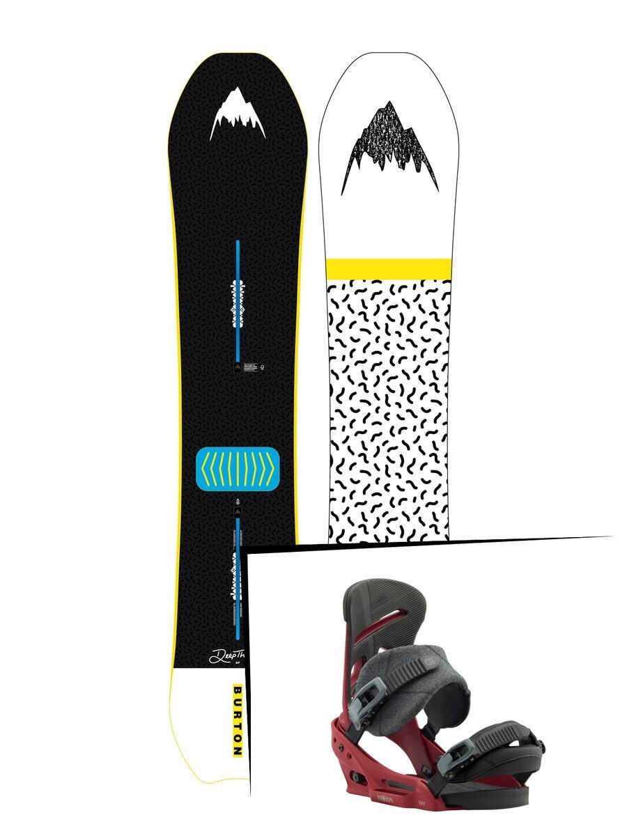 Set: Burton Deep Thinker 2019 +  Mission EST (1931073S) - Bild 1