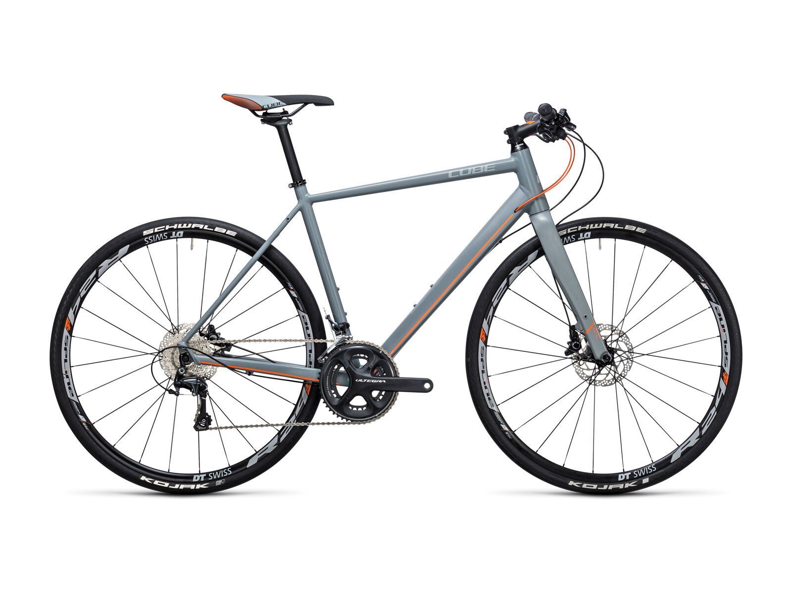 Cube SL Road SL, grey´n´flashorange - Bild 1