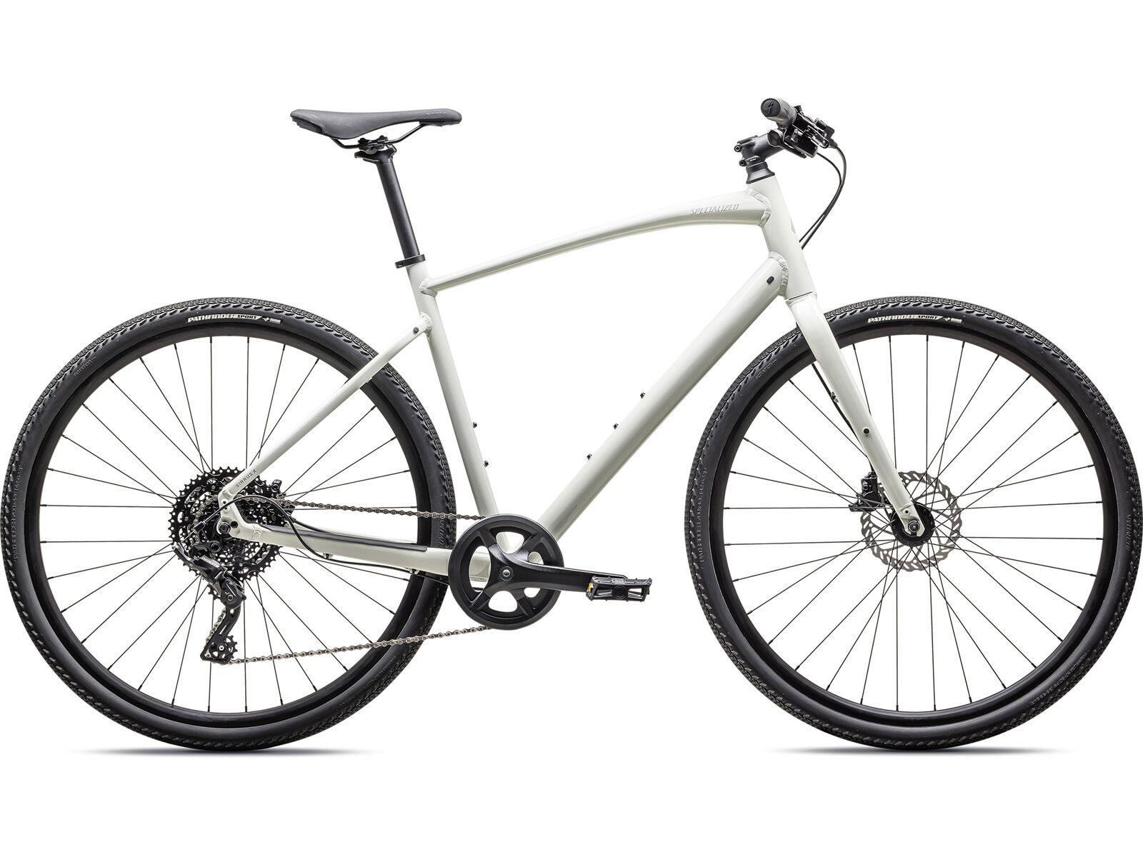 Specialized Sirrus X 2.0, gloss dune white/dove grey reflective - Bild 1