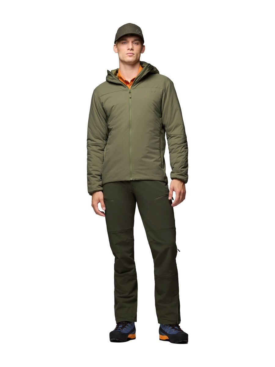 Norrona femund thermo60 Zip Hood M's, olive night - Bild 4
