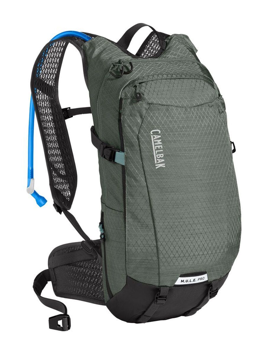 Camelbak M.U.L.E. Pro Trinkrucksack 14 L + 3 L Reservoir, agave green/black - Bild 1