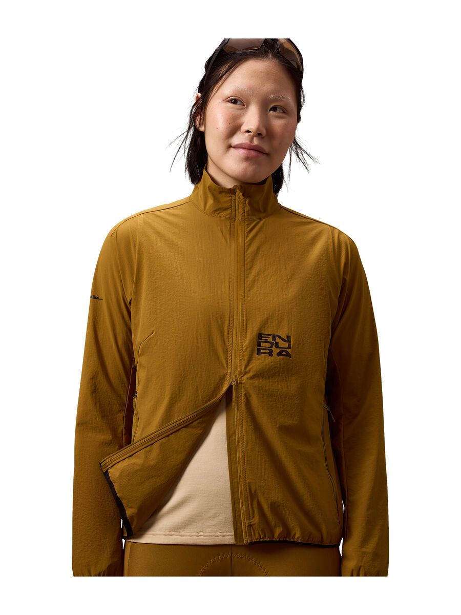 Endura Damen AllTrack Ride Verstaubare Jacke, trail bronze - Bild 7