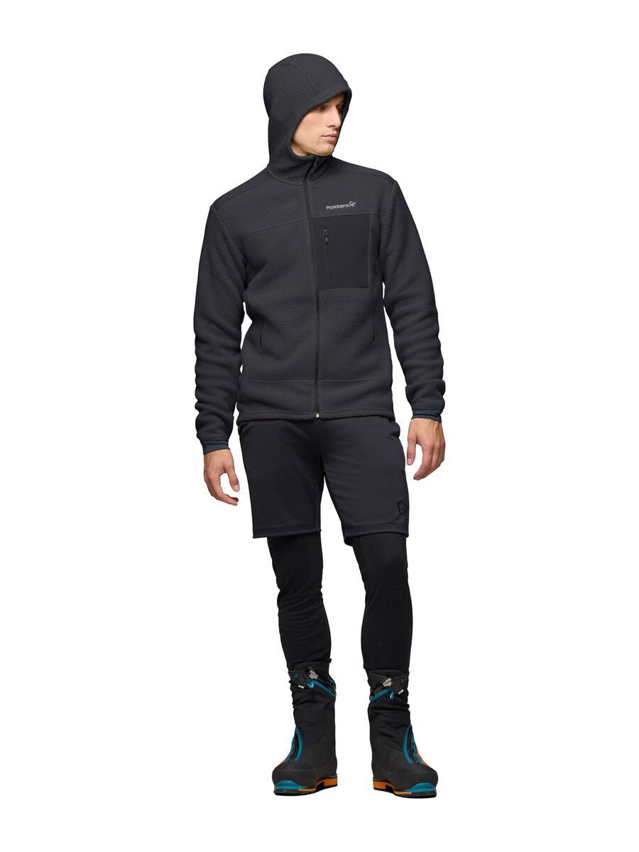 Norrona trollveggen warm3 Zip Hood M's, phantom - Bild 6
