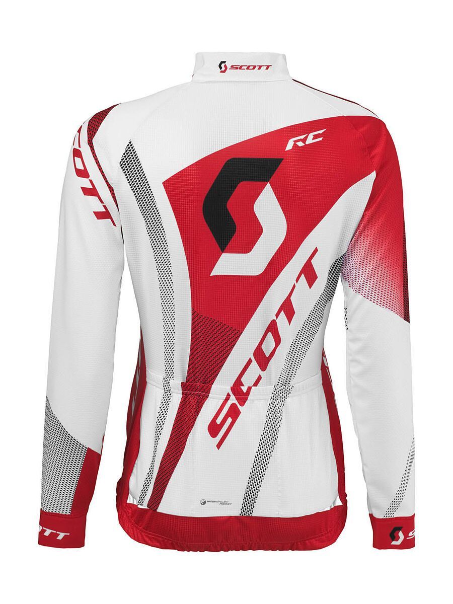 Scott Womens RC Light l/sl Shirt, white/red - Bild 2