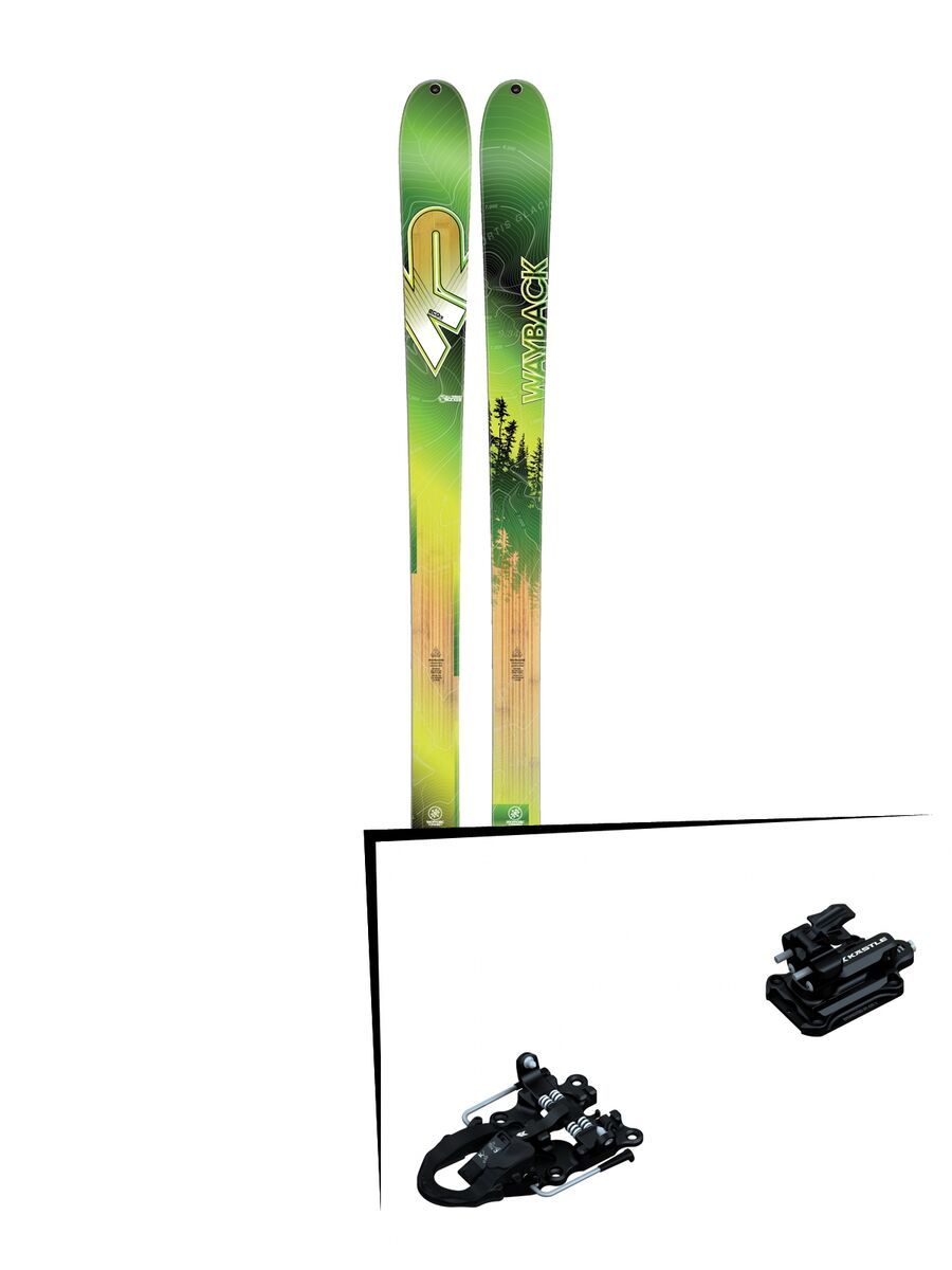 Set: K2 SKI Wayback 2017 + Kästle ATK Free Tour 12 2.0 (1926253) - Bild 1