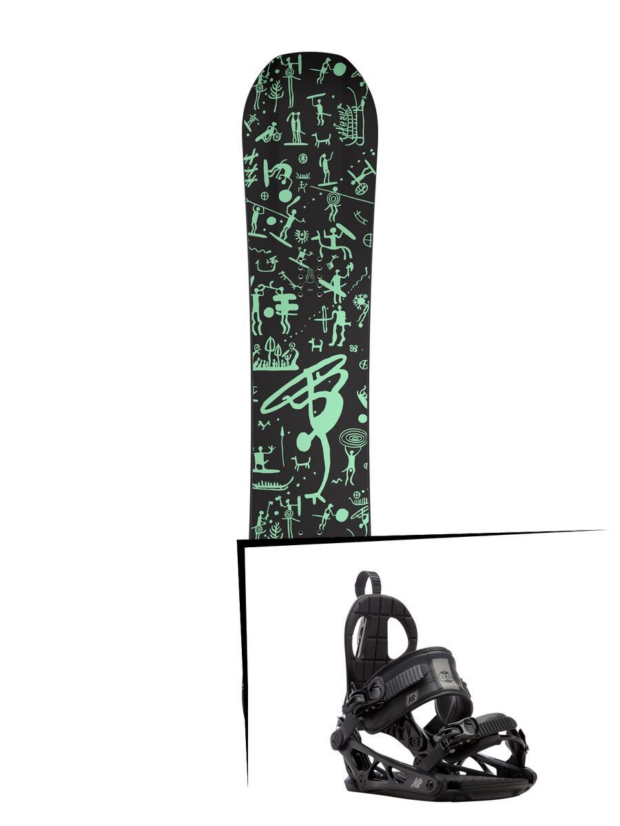 Set: Bataleon Airobic 2017 + K2 Cinch CTC (1728774S) - Bild 1