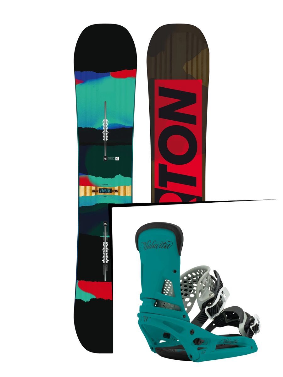 Burton Set: Process Flying V Wide 2016 + Burton Malavita EST - Bild 1