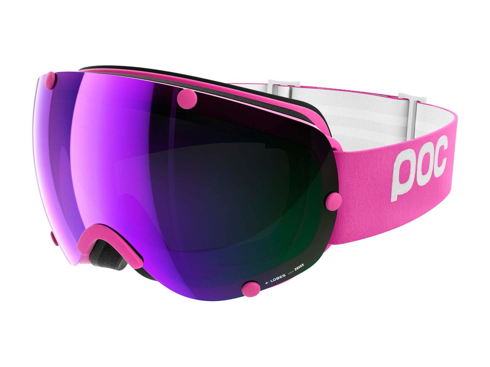 POC Lobes, ethylene pink/Lens: grey purple mirror - Bild 1