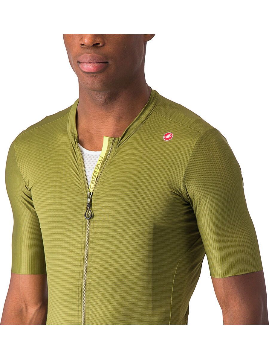 Castelli Espresso Jersey, sage/electric lime - Bild 5