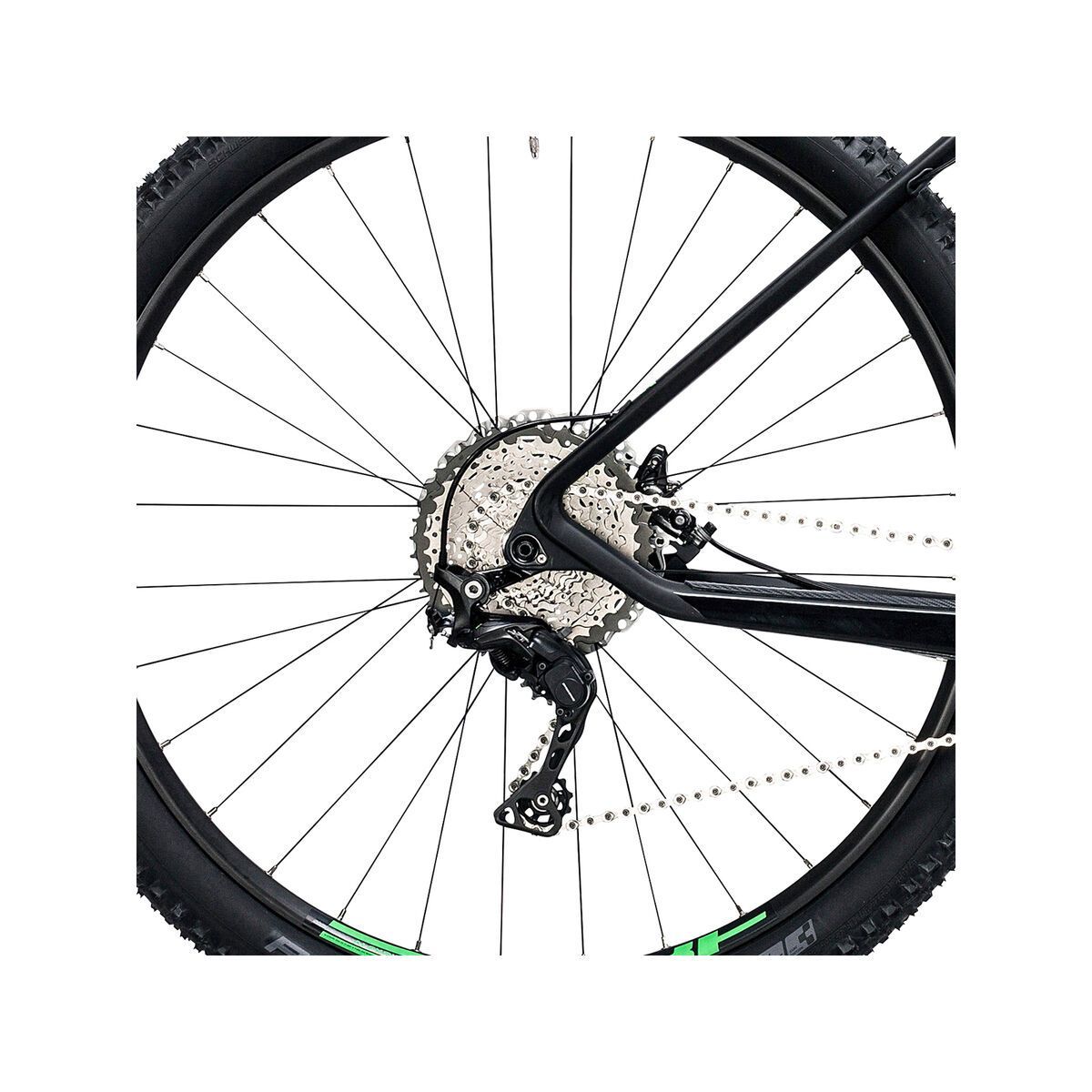 Cube Elite Hybrid C:62 SL 500 29, carbon´n´flashgreen - Bild 4