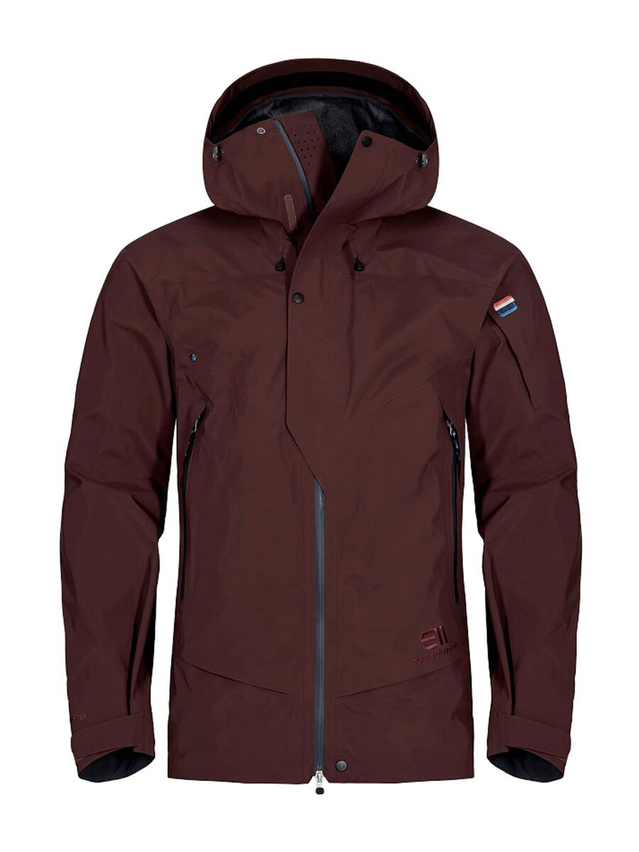 Elevenate Men's Pure Jacket, maroon brown - Bild 1