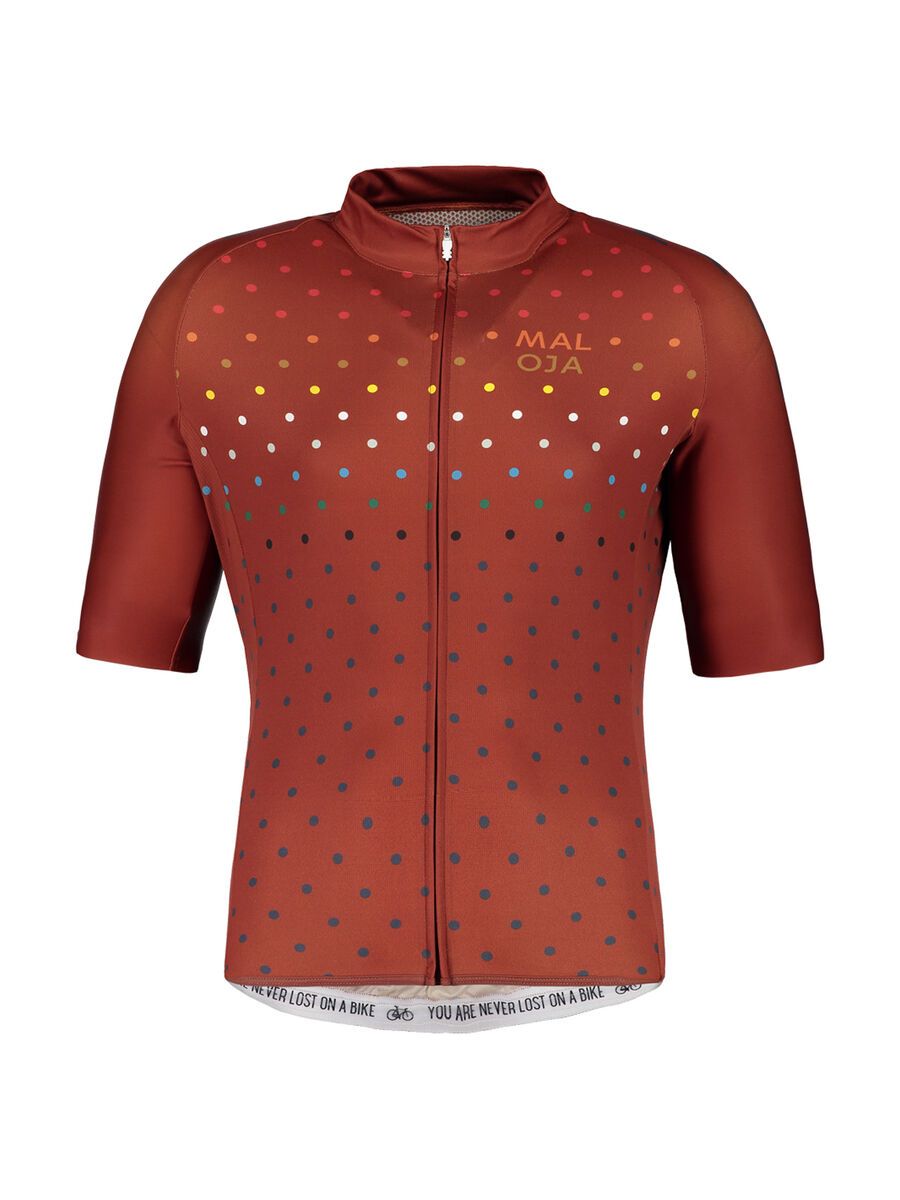 Maloja ChampsM. Jersey 1/2, maroon - Bild 1