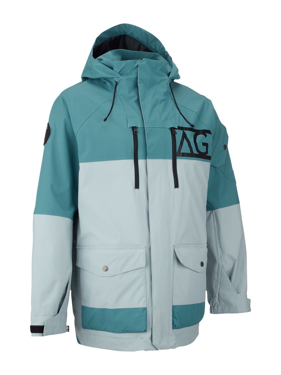 Analog Anthem Jacket, Quarry Grey/Atlantic Blue - Bild 1