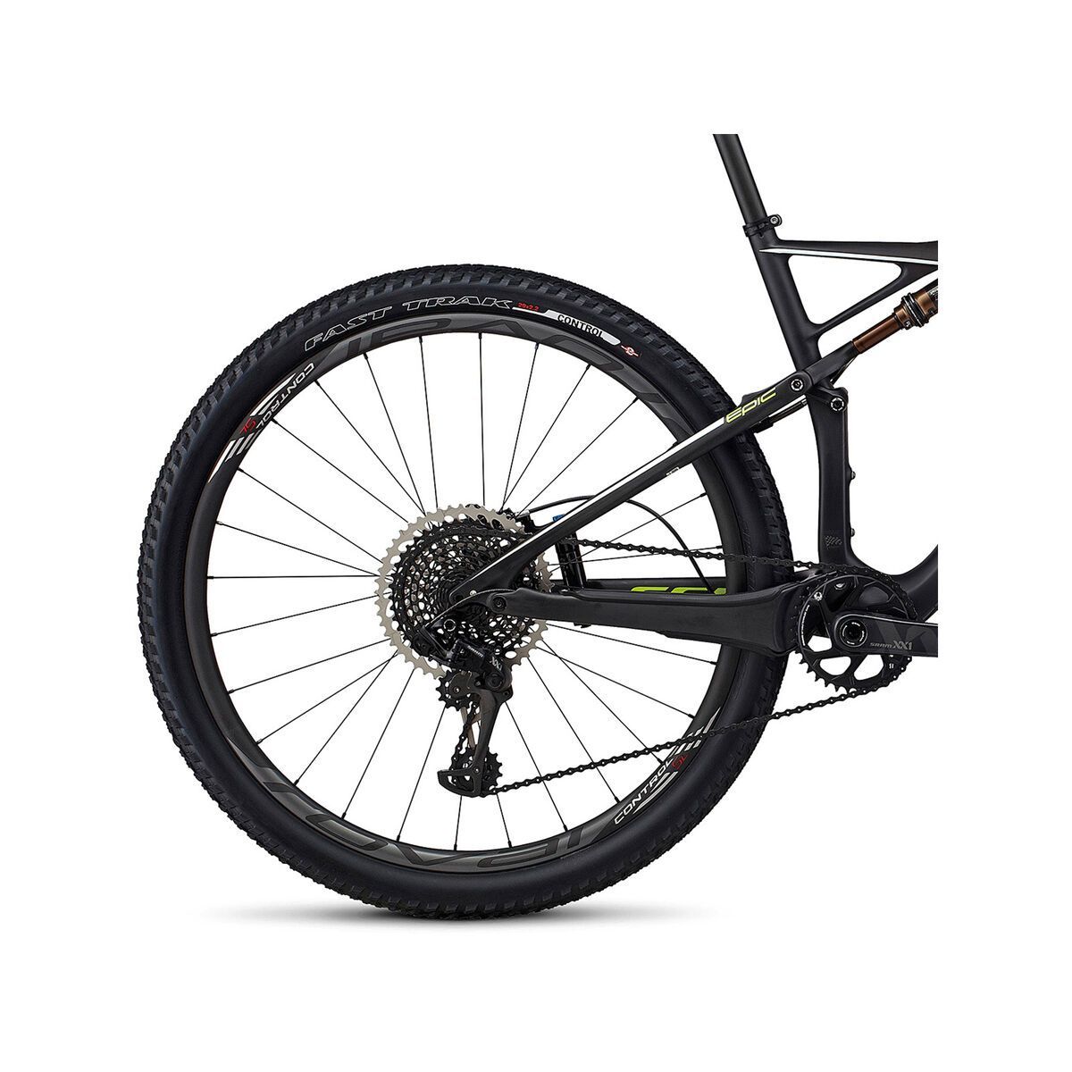 Specialized S-Works Epic FSR Carbon World Cup 29, satin gloss carbon/hyper green/white - Bild 4
