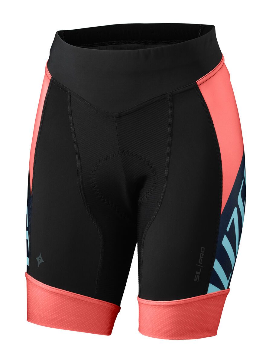 Specialized Women's SL Pro Short, neon coral/navy team - Bild 1