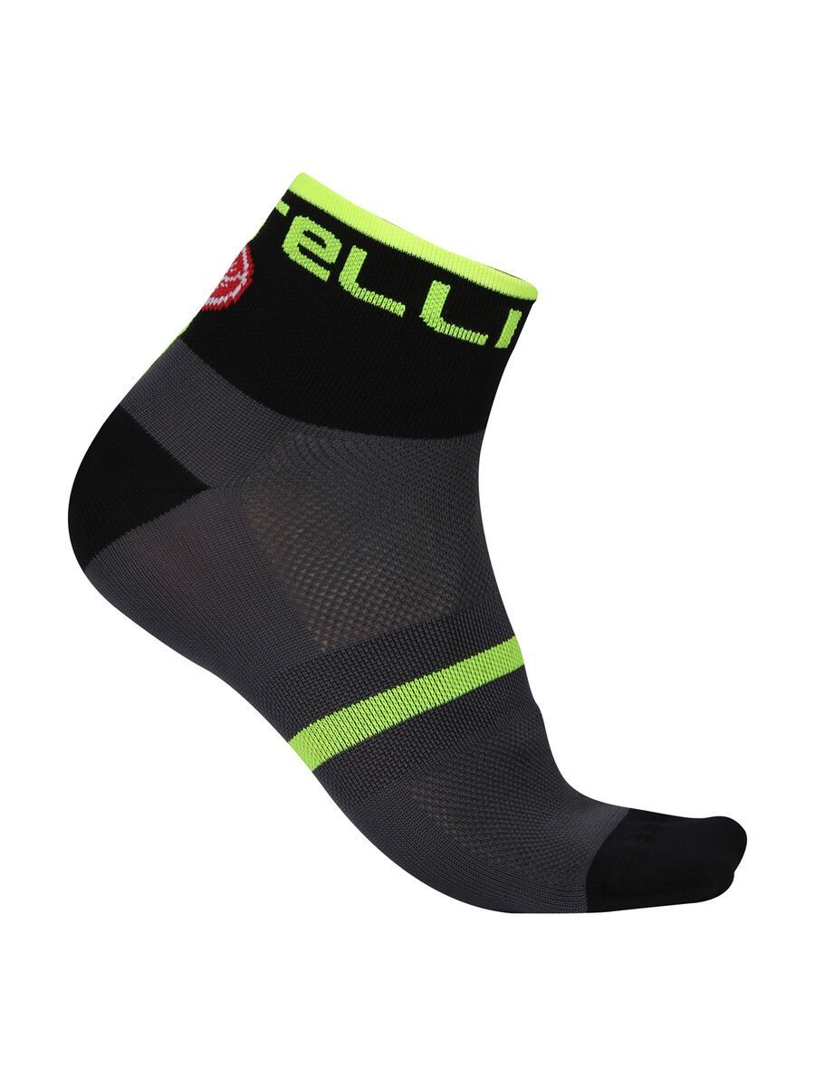 Castelli Velocissimo 6 Sock, anthracite - Bild 1