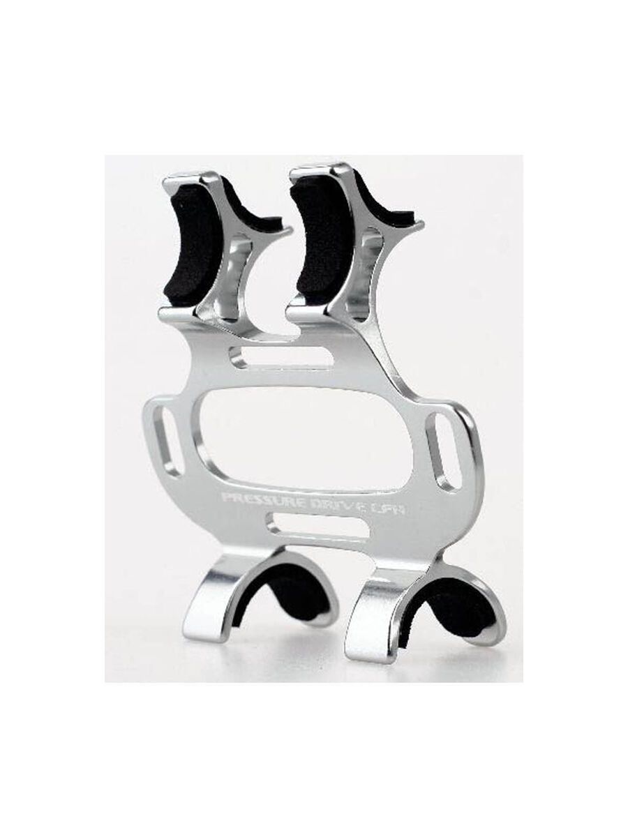 Lezyne Pressure Drive CFH Aluminium Bracket Mount, silver - Bild 1