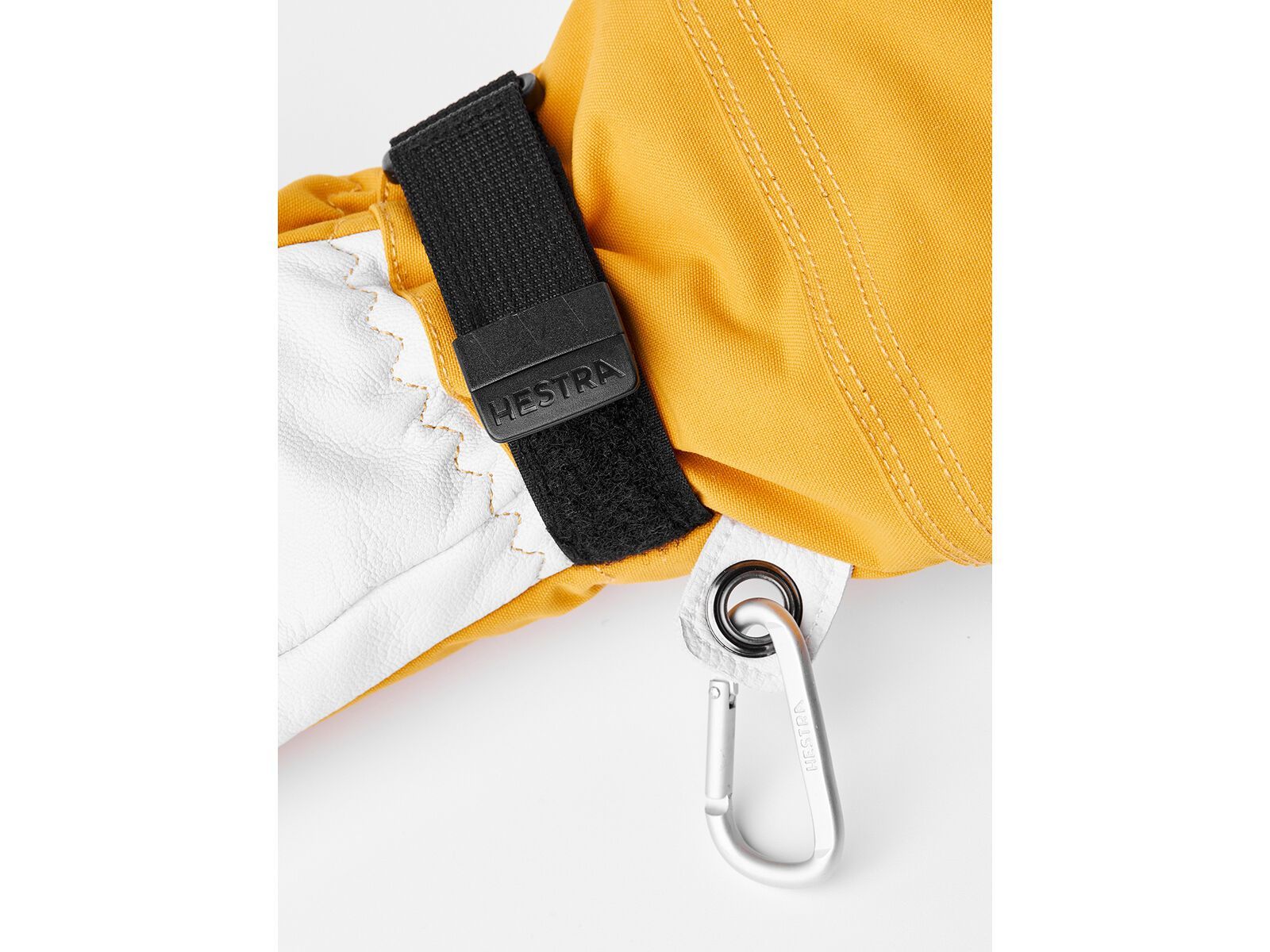 Hestra Army Leather Heli Ski 3 Finger, mustard - Bild 6