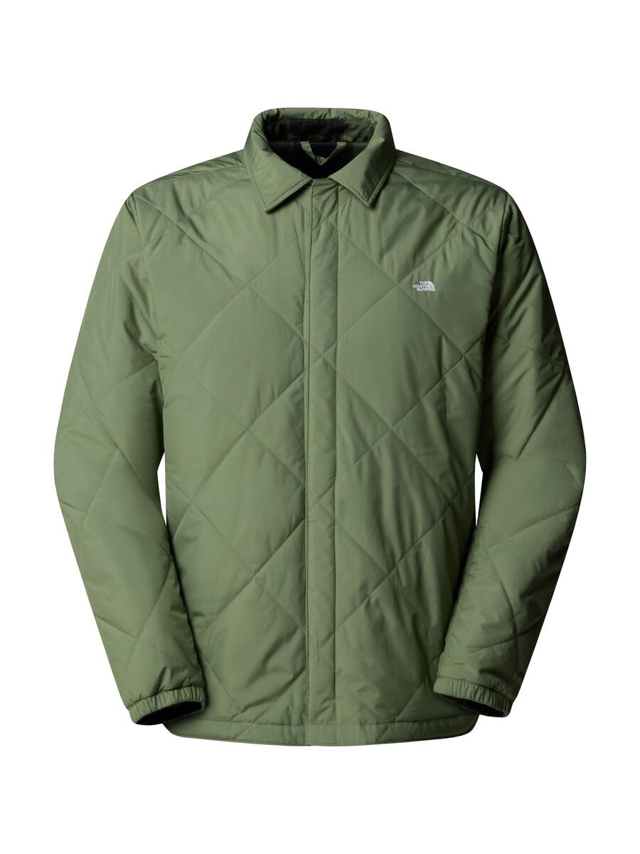 The North Face Men’s Afterburner Insulated Flannel, bark mist/tnf black shadow plaid - Bild 1