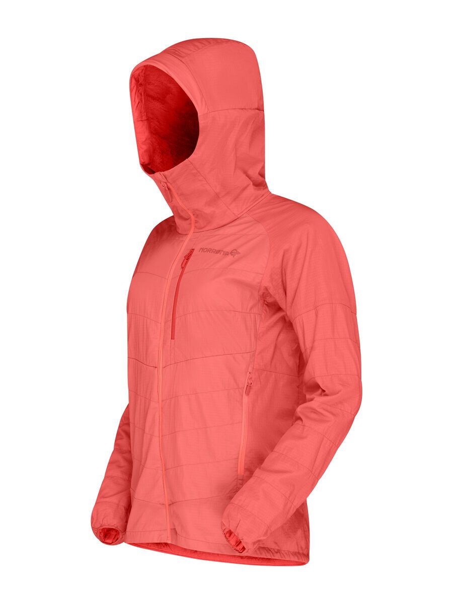 Norrona lyngen thermo100active Zip Hood W's, deep sea coral - Bild 2
