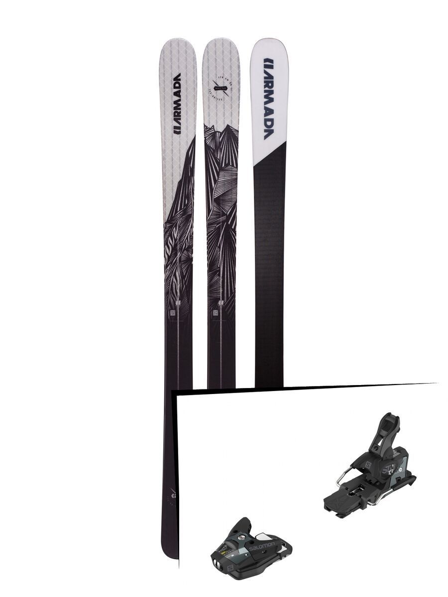 Set: Armada Invictus 99 Ti 2019 + Salomon STH2 WTR 13 black/dark grey - Bild 1