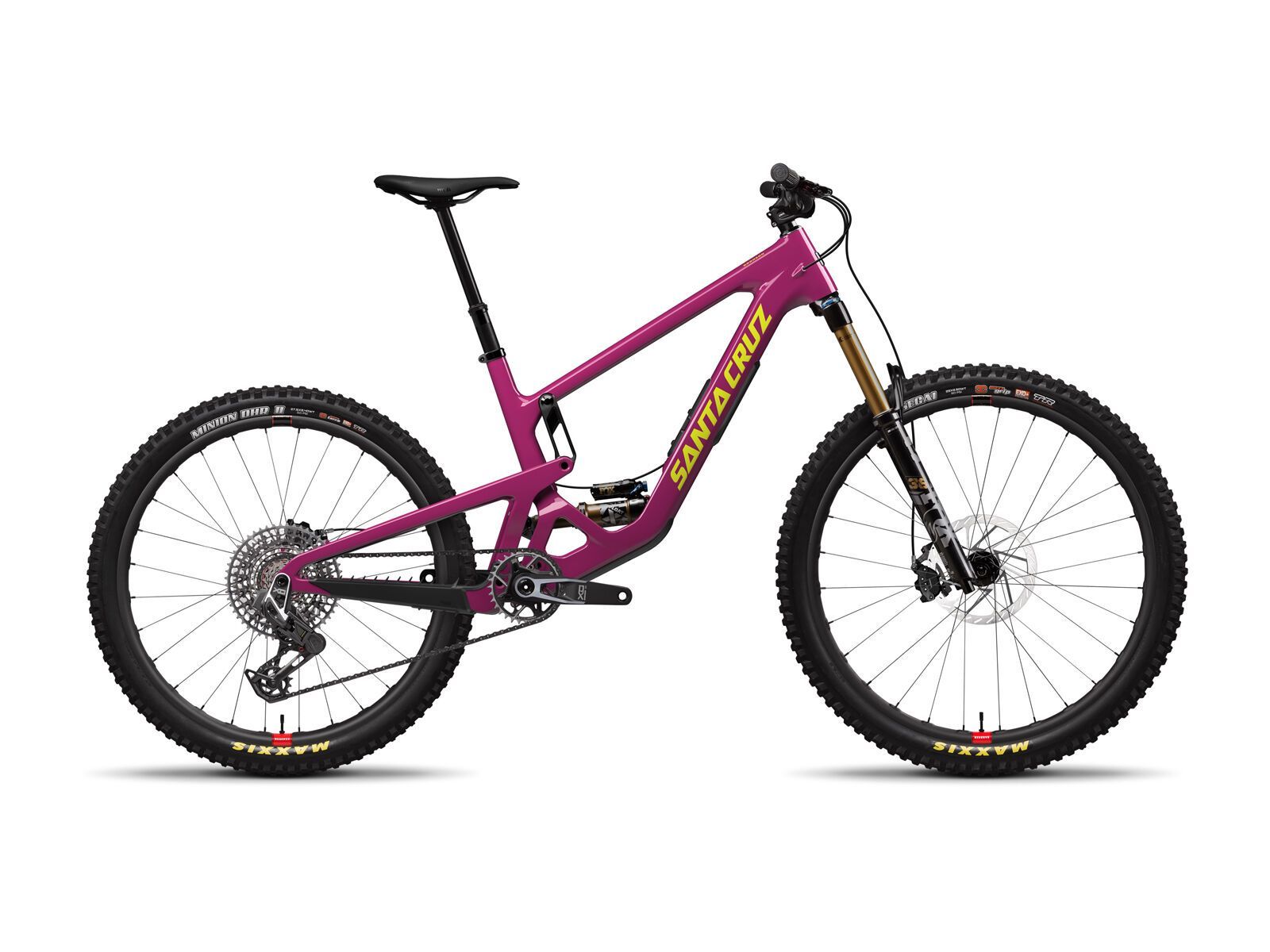 Santa Cruz Bronson CC / X0 AXS / RSV / MX, gloss kalimotxo - Bild 1