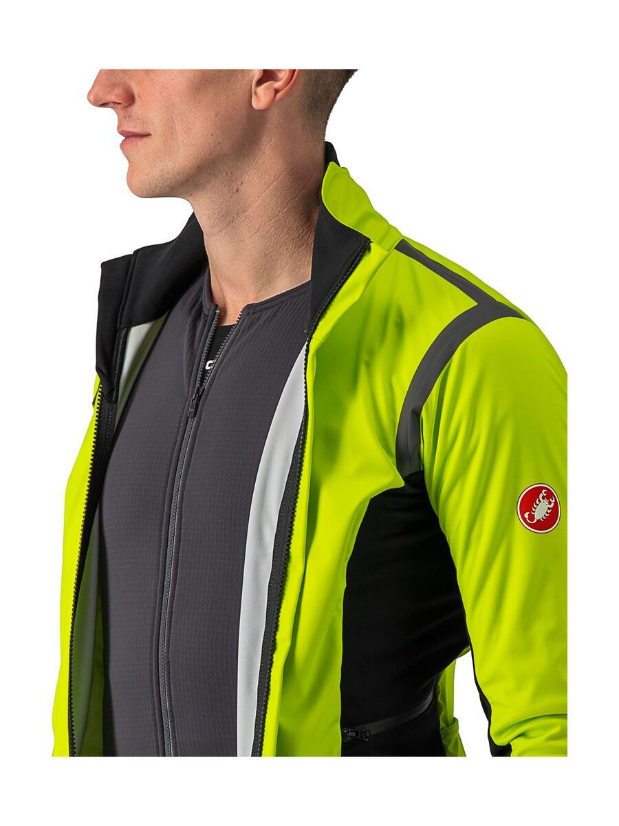 Castelli Alpha RoS 2 Jacket, electric lime/dark gray - Bild 7