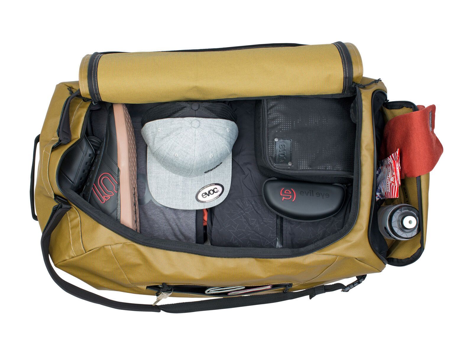 Evoc Duffle Bag 100, curry/black - Bild 6