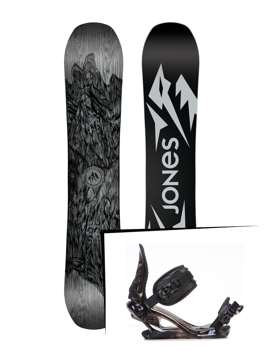Set: Jones Ultra Mountain Twin 2019 + K2 Charm (1919574S) - Bild 1